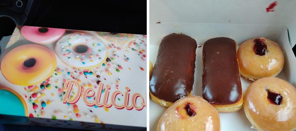 Delish Donuts Menu