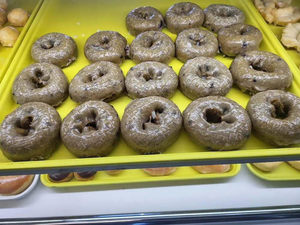 Blueberry Cake Donuts
